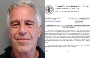 The internet believes Jeffrey Epstein is alive: the death notice was written a day before he died.