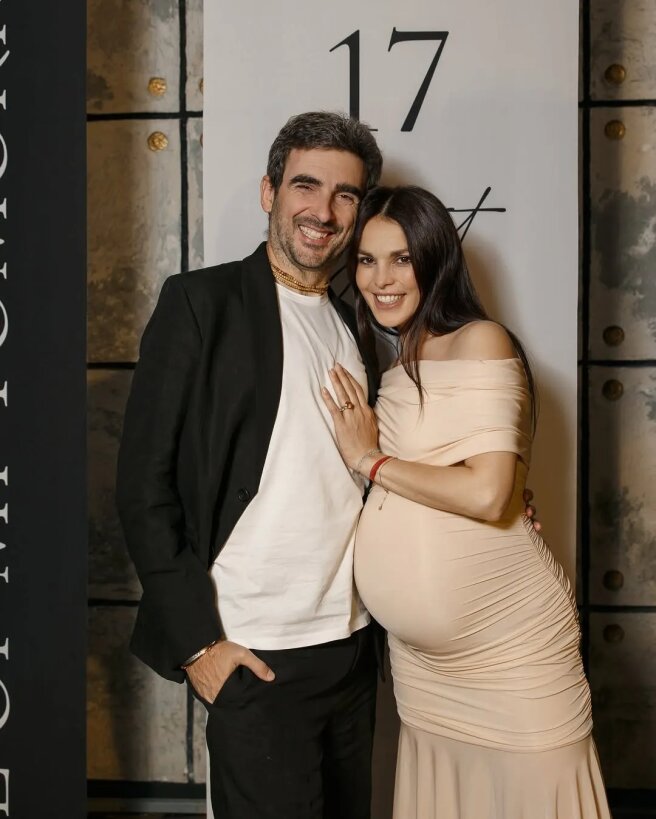 Сати Казанова с мужем