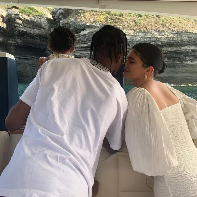 Трэвис Скотт и Кайли Дженнер