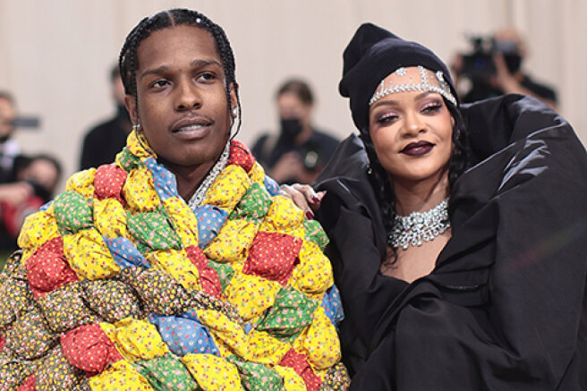 Rihanna and A$AP Rocky went out together for the first time