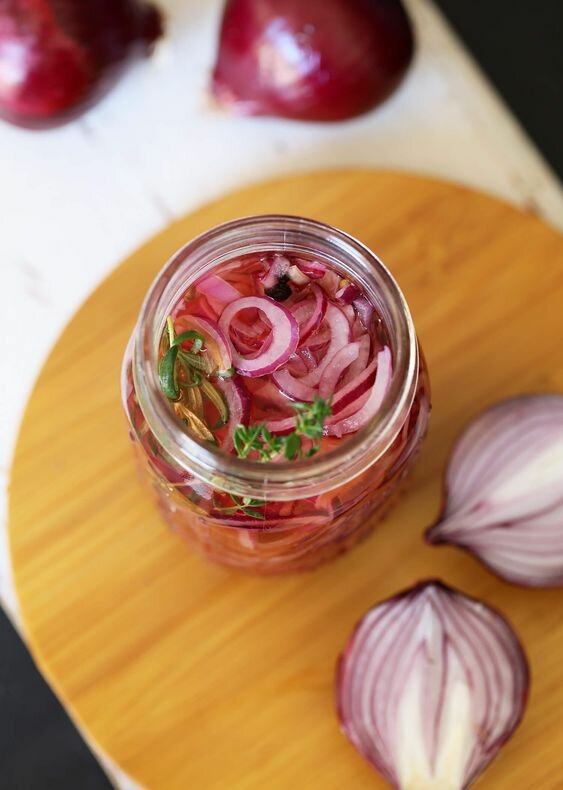 Pickled onion: recipe