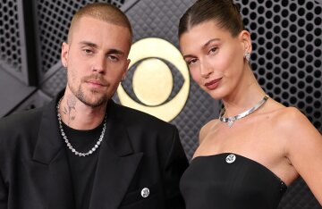 Lady Gaga, Justin and Hailey Bieber, Miley Cyrus, Cher and Heidi Klum attended the Grammy Awards in nude dresses.