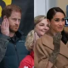 Prince Harry and Meghan Markle at a wheelchair curling game in Canada