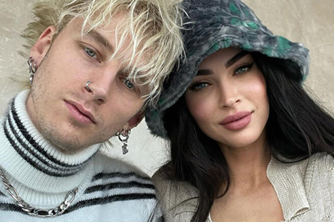 Megan Fox and Colson Baker celebrate their engagement in Italy on Lake Como