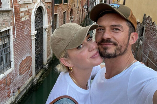 Pizza, kisses, romance: Orlando Bloom and Katy Perry relax in Venice