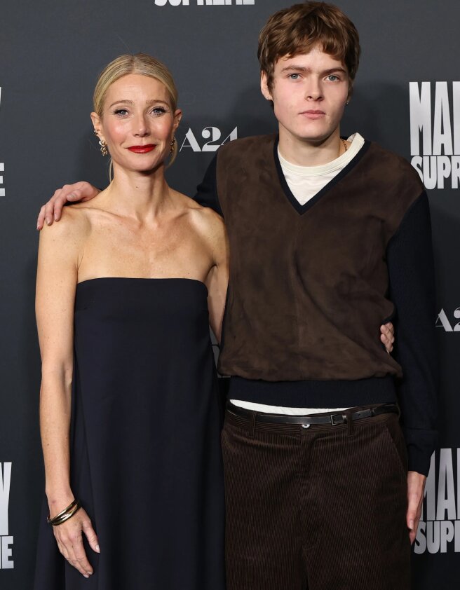 Гвинет Пэлтроу и Мозес Мартин