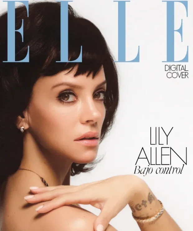 Лили Аллен на диджитал-обложке Elle Spain