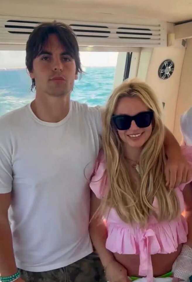 Бритни Спирс с сыном Шоном Престоном