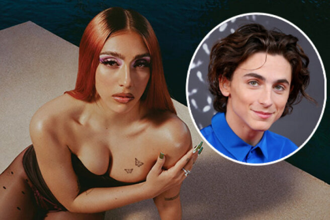 Lourdes Leon starred for the gloss and spoke about the affair with Timothy Chalamet: "He was my first boyfriend"