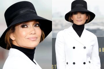 Jennifer Lopez Attends Film Premiere Dressed As Princess Diana