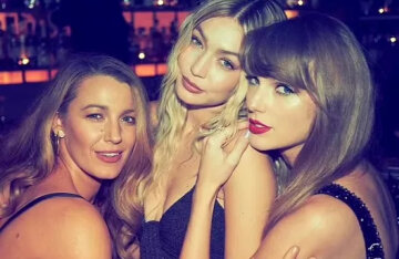 Taylor Swift shared photos with Blake Lively, Gigi Hadid and Zoe Kravitz