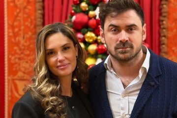 Agata Muceniece and Petr Dranga went to see "The Nutcracker" at the Bolshoi Theater.