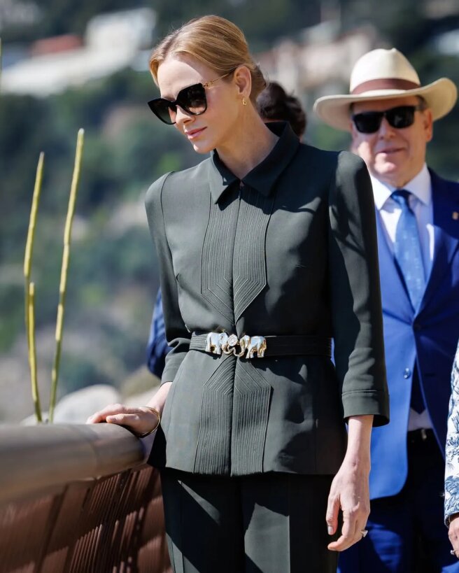 Княгиня Шарлен и князь Альбер II