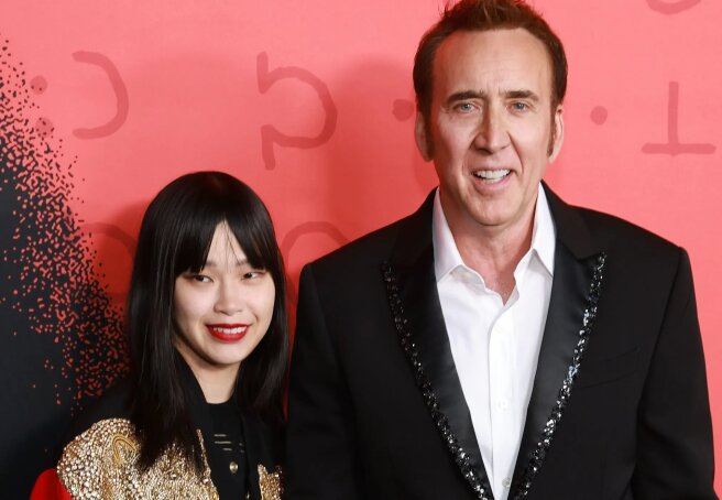 Nicolas Cage steps out with wife 31 years younger than him