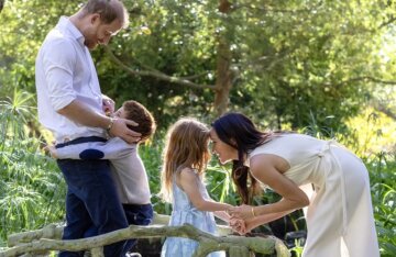 Following the Welsh: Meghan Markle and Prince Harry unveil their Christmas card