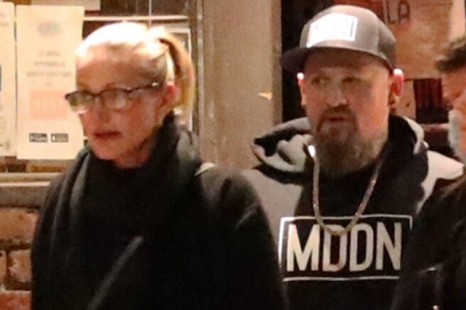 Off-duty: Cameron Diaz with husband Benji Madden in Los Angeles