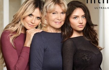 Heidi Klum's 80-year-old mother stars in lingerie brand ad campaign with daughter and granddaughter Leni