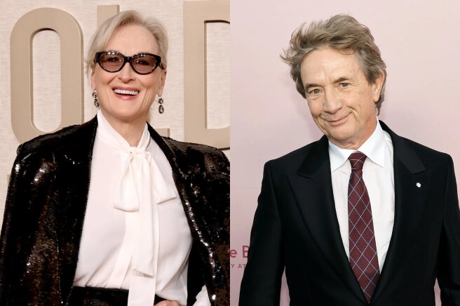 Meryl Streep was suspected of having an affair with her colleague in the series “Murders in the same building” Martin Short