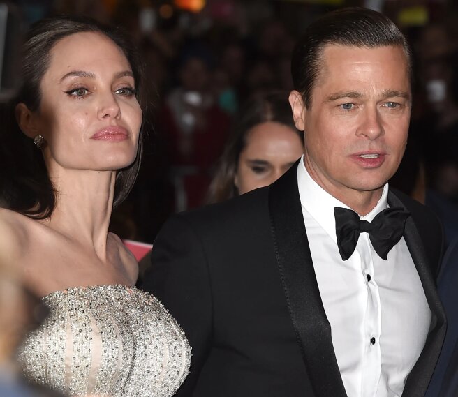 Angelina Jolie said she developed Bell's palsy due to stress following her divorce from Brad Pitt
