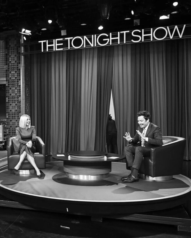 Джимми Фэллон и Сидни Суини