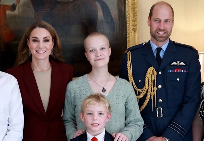 Kate Middleton makes first public appearance with Prince William since completing chemotherapy