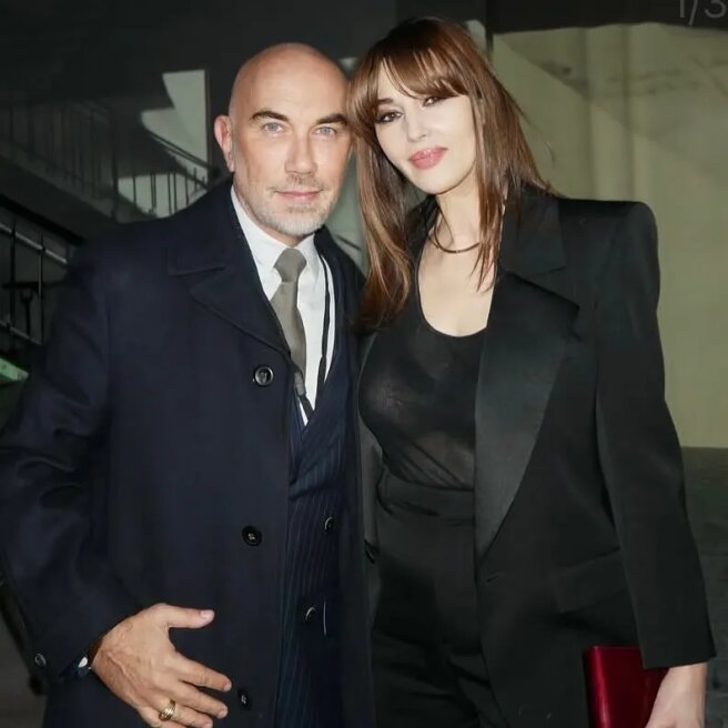 Дэвид Дайан Фишер и Моника Беллуччи