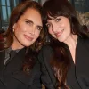 Brooke Shields, Dakota Johnson, Lily Collins, and Martin Scorsese's daughter attended the Calvin Klein show.