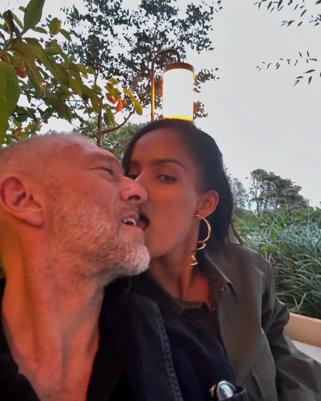 Нара Баптиста и Венсан Кассель