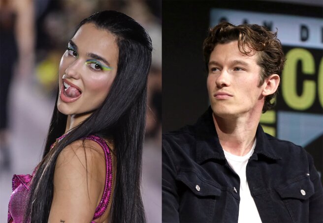 Dua Lipa is dating an actor from the series "War and Peace" Callum Turner