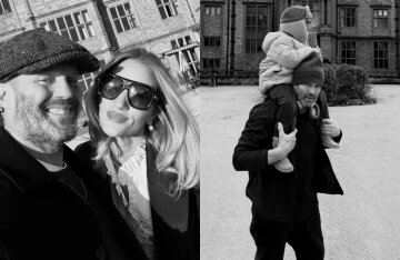 Jason Statham shared new photos with his children and Rosie Huntington-Whiteley.