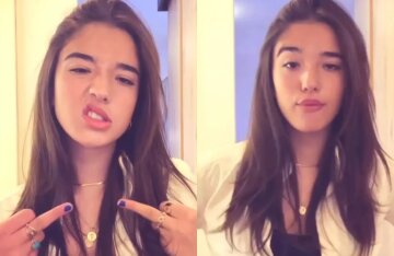 Monica Bellucci's "non-public" daughter Leonie Cassel published a new video on TikTok