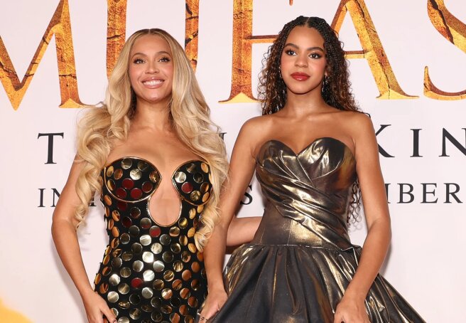 "Showing off her cleavage." Beyoncé's daughter criticized online for wearing a dress that was too "grown-up"