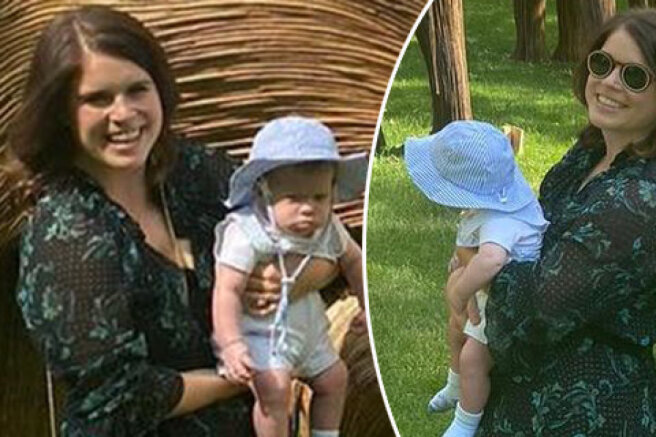 Princess Eugenie has published new photos with her four-month-old son