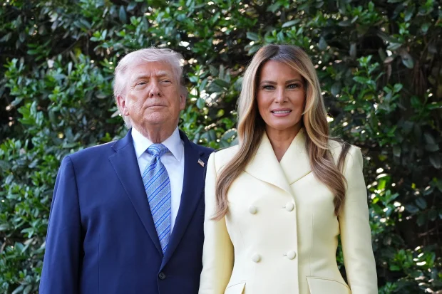 Дональд и Мелания Трамп