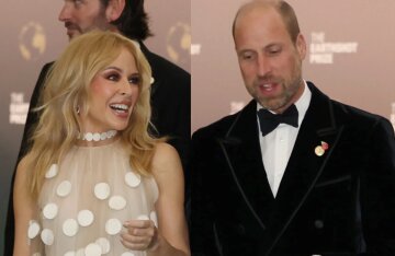 Prince William spent time in Brazil with Kylie Minogue.
