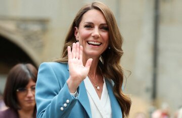 Kate Middleton embarked on her first official overseas tour since beating cancer.