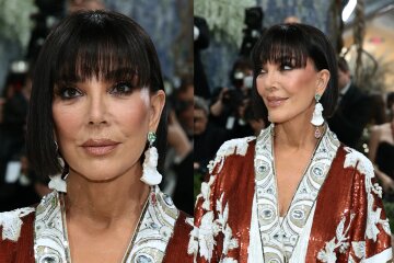 Kris Jenner showed off her $100,000 facelift at the Met Gala.