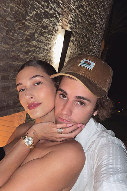 Hailey and Justin Bieber