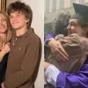 Kate Hudson shared rare photos with her children and ex-husband from her eldest son's graduation.