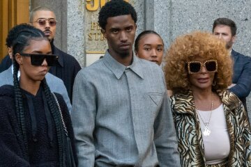 'Your Son Is A Rapist': P. Diddy's Mother And Children Booed Outside Court