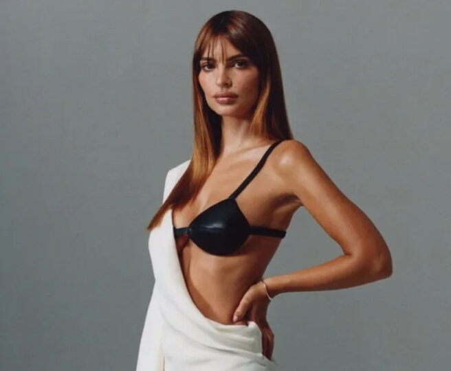 Emily Ratajkowski posed for the cover of the magazine and spoke about how she reconsidered her views on feminism