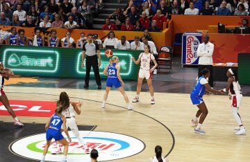 Sonia Citron playing for the United States national team in September 2026