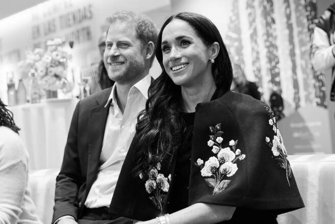 Meghan Markle came out with her mother and Prince Harry