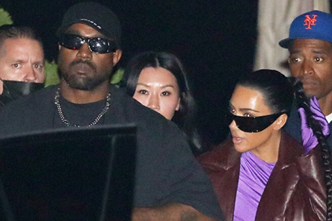 Former spouses Kim Kardashian and Kanye West are spending time together again: new photos