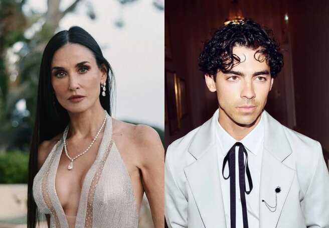 Demi Moore is credited with having an affair with Sophie Turner's ex-husband Joe Jonas
