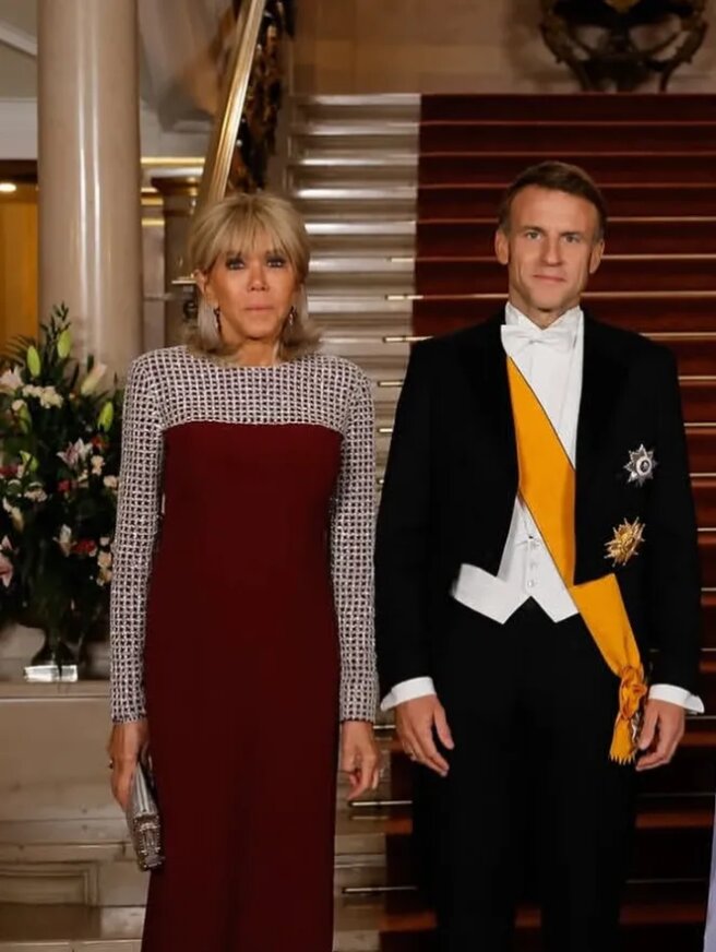 Брижит и Эммануэль Макрон