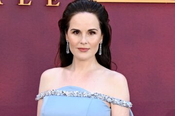 44-year-old Downton Abbey star Michelle Dockery has become a mother for the first time.