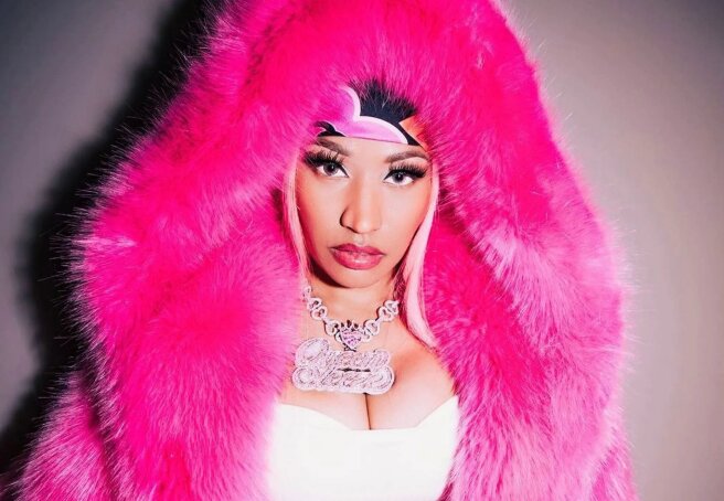 Nicki Minaj was fined for attempting to smuggle drugs from Amsterdam; during the arrest, the rapper broadcast live