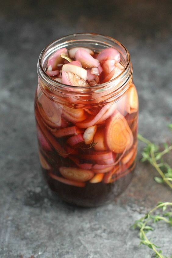 Pickled onion: recipe