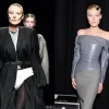 Renata Litvinova took to the podium at her daughter's graduation show